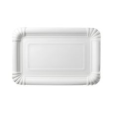 Tacka papierowa biała gładka prostokątna 13 x 20 cm opakowanie 250 sztuk