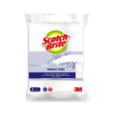 Magiczna gąbka SCOTCH BRITE do usuwania plam biała 2 sztuki