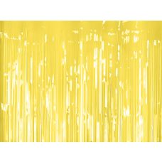 Kurtyna Party Jasnożółta 100x200cm