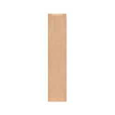 Torebka papierowa na bagietkę kraft brązowa 12+5 x 59 cm 1000 sztuk