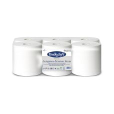 Ręcznik w roli Bulkysoft Premium biały 20cm 150m celuloza 2w (6 rolek)