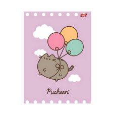 Zeszyt szkolny A5 32 kartki krata PUSHEEN - artykuły szkolne dla dzieci