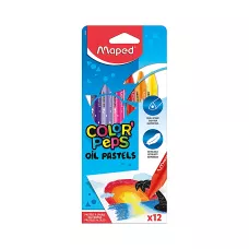 Pastele olejne Colorpeps, pastele w sztyfcie, 12 kolorów