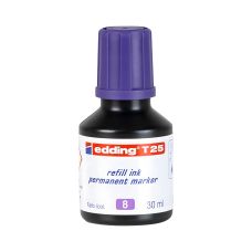 Tusz do uzupełniania markerów permanentnych Edding e-T25, fioletowy