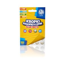 Astra Kropki samoprzylepne transparentne