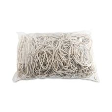 Gumki recepturki OFFICE PRODUCTS białe średnica 80mm grubość 1,5x3mm 60% kauczuku 1000g zgrzewka