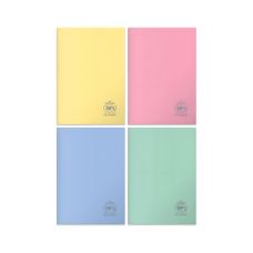 Zeszyt A5 w linię z okładką z polipropylenu Pastel Colors 60 kartek 1 sztuka