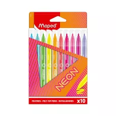Flamastry Neon Maped 10 sztuk pudełko