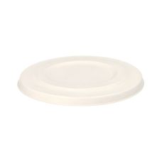 Pokrywka papierowa do kubków na zupę z trzciny cukrowej 600 ml średnica 14 cm 50 szt.