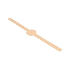Naklejka zabezpieczająca papierowa kraft brązowa 4 x 30 cm opakowanie 250 sztuk
