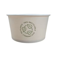 Miska papierowa biała powlekana dyspersją 350 ml średnica 115 mm 50 sztuk