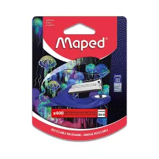 Zszywacz Deepsea Mini do 15 kartek z rozszywaczem i 400 zszywkami