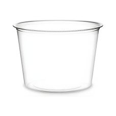 Miseczka PLA 120 ml biała okrągła 7 x 4,8 cm opakowanie 100 sztuk