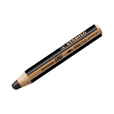 Kredka STABILO WOODY 880/750 czarna – kredka, akwarela, wosk