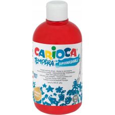 Farba TEMPERA czerwona CARIOCA 500ml