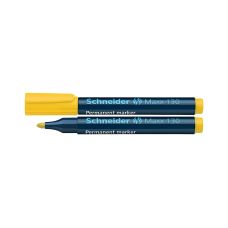 Marker permanentny Schneider Maxx 130 okrągły 1-3 mm żółty