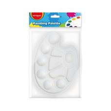 Paleta malarska KEYROAD z zawieszką biała