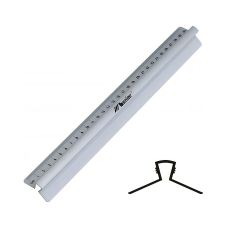 Linijka Aluminiowa 50 cm z Uchwytem i Etui