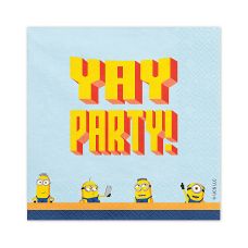 Serwetki Papierowe Dwuwarstwowe Minionki 33x33 cm Mix 20 sztuk