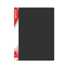 Teczka ofertowa OFFICE PRODUCTS z 10 koszulkami PP A4 520 mikronów czarna