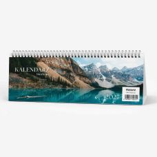 Kalendarz Biurkowy Stojący Poziomy Tygodniowy 29x10 cm Office 2027 O-press