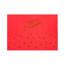 Podkładki papierowe z wzorem Merry Christmas 30 x 40 cm 200 sztuk