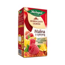Herbata owocowa Herbapol Herbaciany Ogród malina z cytryną 20 torebek