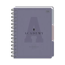 Kołozeszyt A4 100 kartek kratka 90g przekł PP ACADEMY