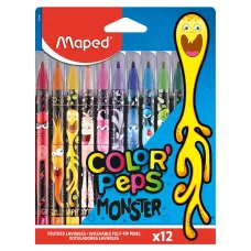 Flamastry Colorpeps Monster 12 sztuk
