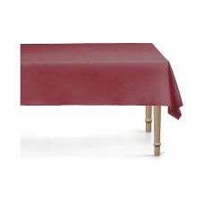 Obrus Ciemnoczerwony 137x183 cm Materiał Syntetyczny
