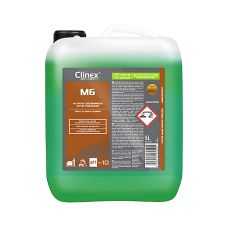 Płyn do mycia posadzek Clinex M6, koncentrat do codziennej pielęgnacji, 5l