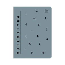 Zeszyt A5 60 kartek kratka 70g PP Matematyka Interdruk