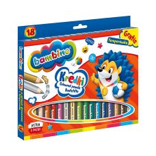 Kredki w oprawie drewnianej BAMBINO – idealne do wyprawki pierwszoklasisty