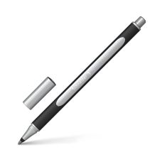 Cienkopis metaliczny Schneider Paint-It 020, pędzel 1-2 mm, srebrny metalik