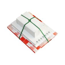 Gumki krzyżowe OFFICE PRODUCTS średnica 100mm 1,5x4mm 60% kauczuku zielone 1000g zgrzewka