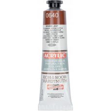 Farba akrylowa 40ml jasno brązowa KOH-I-NOOR