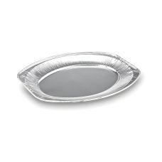 Patera aluminiowa gastronomiczna 24x35 cm srebrna do cateringu eventów 10 szt.