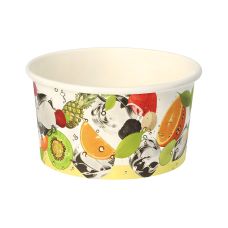 Kubek papierowy do lodów 250 ml 9,6 x 5,2 cm 50 szt.
