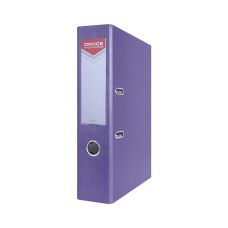 Segregator OFFICE PRODUCTS Officer z tworzywa PP A4 na 75 mm fioletowy