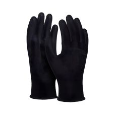 Rękawice ochronne DONAU SAFETY PU Black kat. II rozmiar 10 czarne