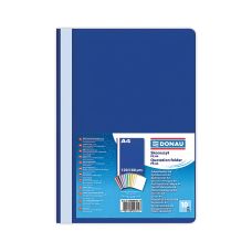 Skoroszyt DONAU z tworzywa PP A4 standard granatowy 120/180 mikronów