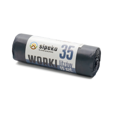 Worki LDPE mocne 35L 15 sztuk czarne