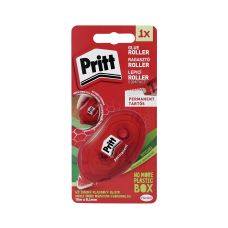 Klej w taśmie PRITT PERMANENT, przezroczysty, 8,4 mm x 10 m, w blistrze, 1 sztuka