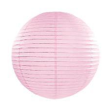 Lampion Papierowy Jasnoróżowy 25 cm Dekoracyjny