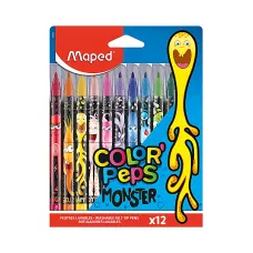 Flamastry Colorpeps Monster 12 sztuk