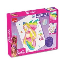 Zestaw Kreatywny do Malowania Akwarelami Motyw Barbie