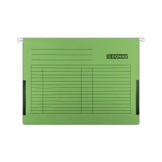 Teczka zawieszkowa DONAU z boczkami A4 zielona 230gsm