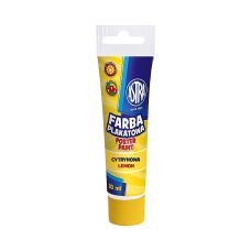 Farba Plakatowa Szkolna ASTRA 30ml Cytrynowa Żółta