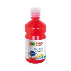 Farba Tempera Premium Czerwona Happy Color 500ml