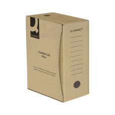 Pudło archiwizacyjne Q-CONNECT z kartonu A4 150 mm szare